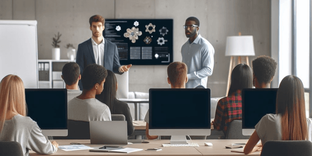 Engineering leaders onboarding new developers in the team